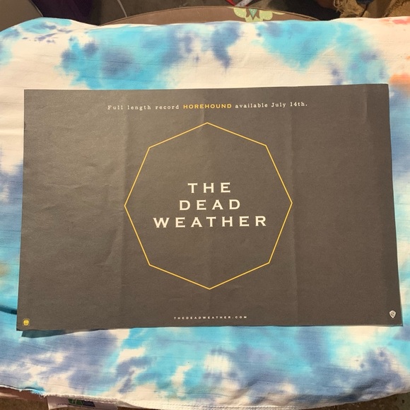 The Dead Weather Horehounds 11x16 Promotional Poster Third Man Records 2009 🎸🤘 - Picture 2 of 13